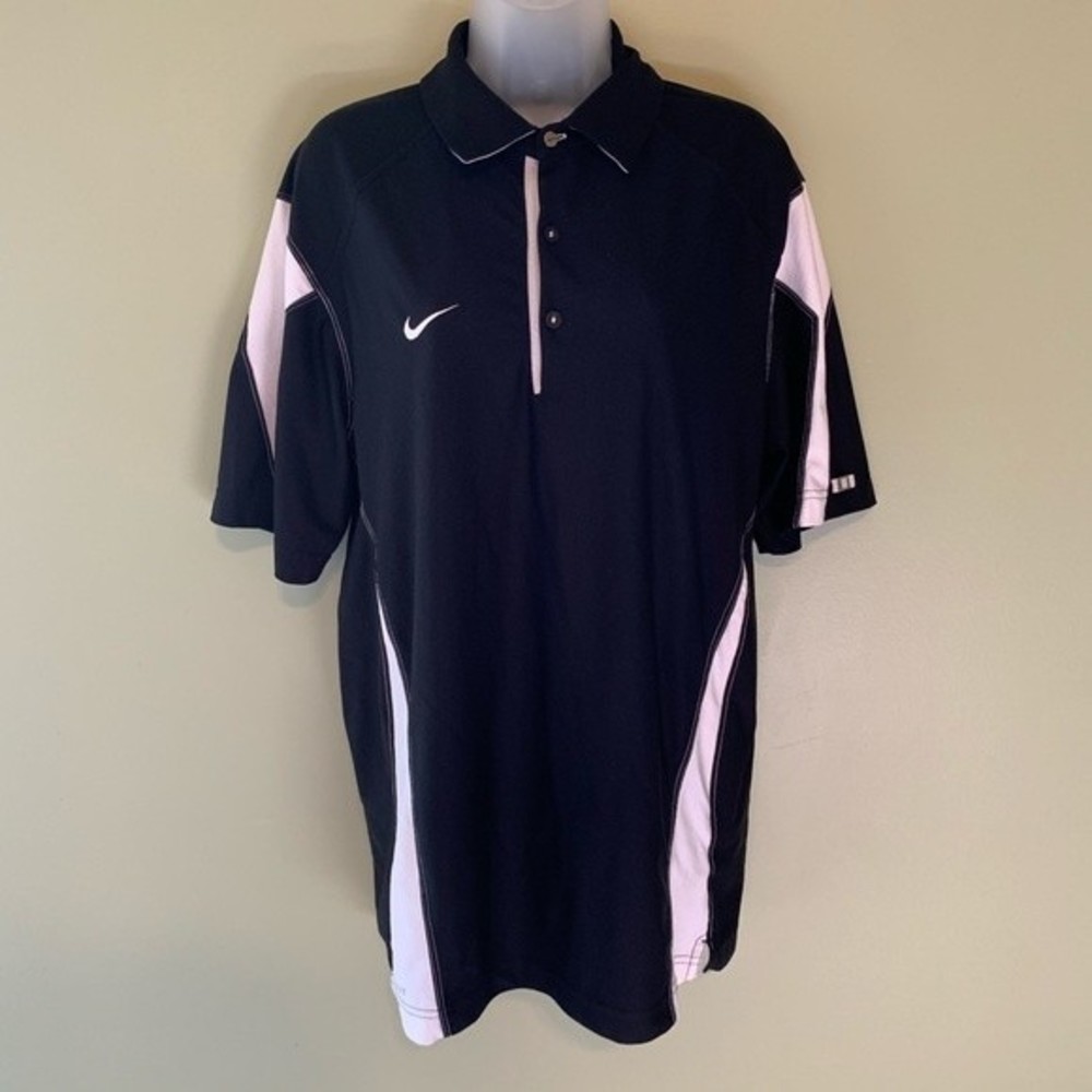 Nike Golf Black Polo, Size Medium